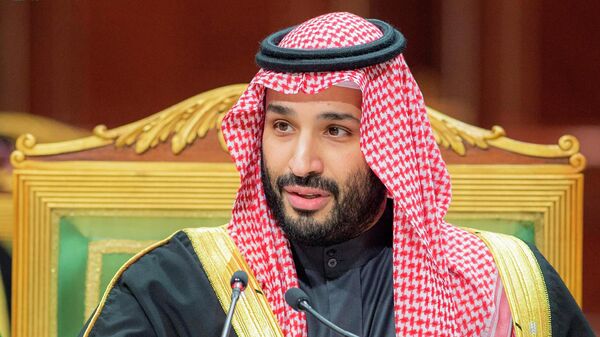 In this photo released by Saudi Royal Palace, Saudi Crown Prince Mohammed bin Salman, speaks during the Gulf Cooperation Council (GCC) Summit in Riyadh, Saudi Arabia, Tuesday, Dec. 14, 2021. - Sputnik International
