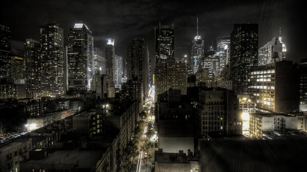 New York City at night. File. - Sputnik International