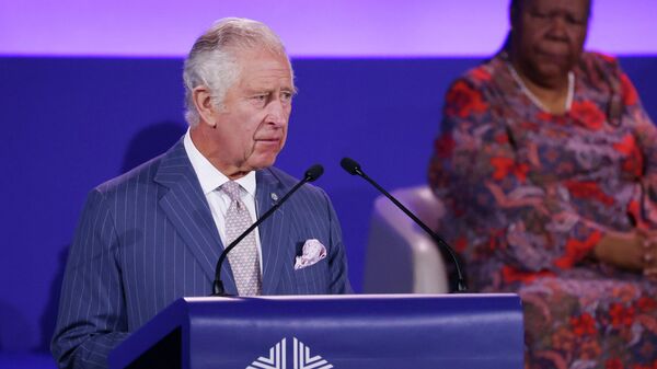 Britain's Prince Charles speaks during the opening ceremony of the Commonwealth Heads of Government Meeting, at the Commonwealth Summit in Kigali, Rwanda Friday, June 24, 2022 - Sputnik International