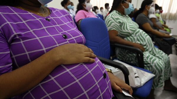 Pregnant women. Colombo,  June 9, 2021 - Sputnik International