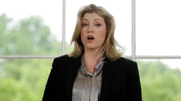Penny Mordaunt speaks ahead of Foreign Secretary Jeremy Hunt launching his leadership campaign for the Conservative Party in London, June 10, 2019 - Sputnik International