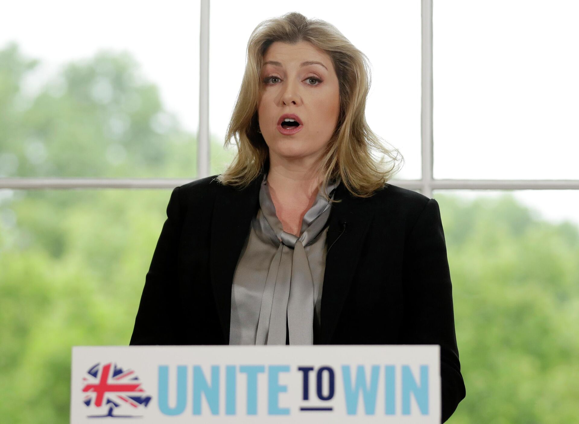 Penny Mordaunt speaks ahead of Foreign Secretary Jeremy Hunt launching his leadership campaign for the Conservative Party in London, June 10, 2019 - Sputnik International, 1920, 17.07.2022