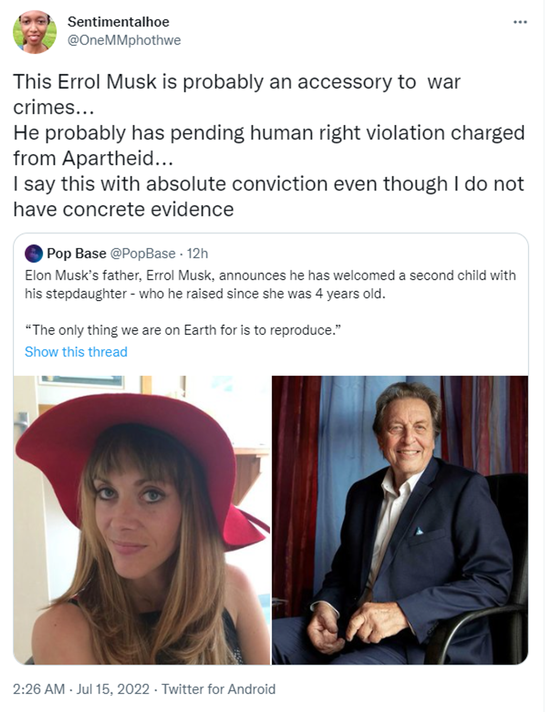 Netizens react to Elon Musk's father having a secret child with his 35-year-old stepdaughter Jana Bezuidenhout - Sputnik International, 1920, 15.07.2022