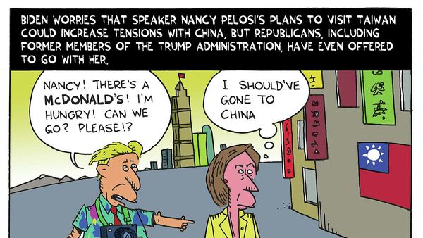 Nancy Pelosi heads to Taiwan - Sputnik International
