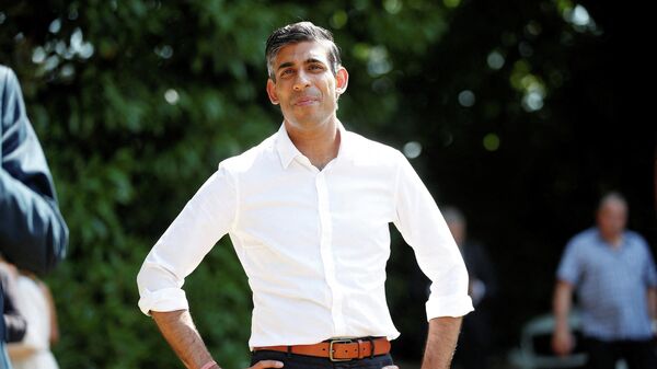 Rishi Sunak, candidate to become Britain's next prime minister and Conservative party leader, attends a campaign event in Tunbridge Wells, Kent, on July 29, 2022 - Sputnik International
