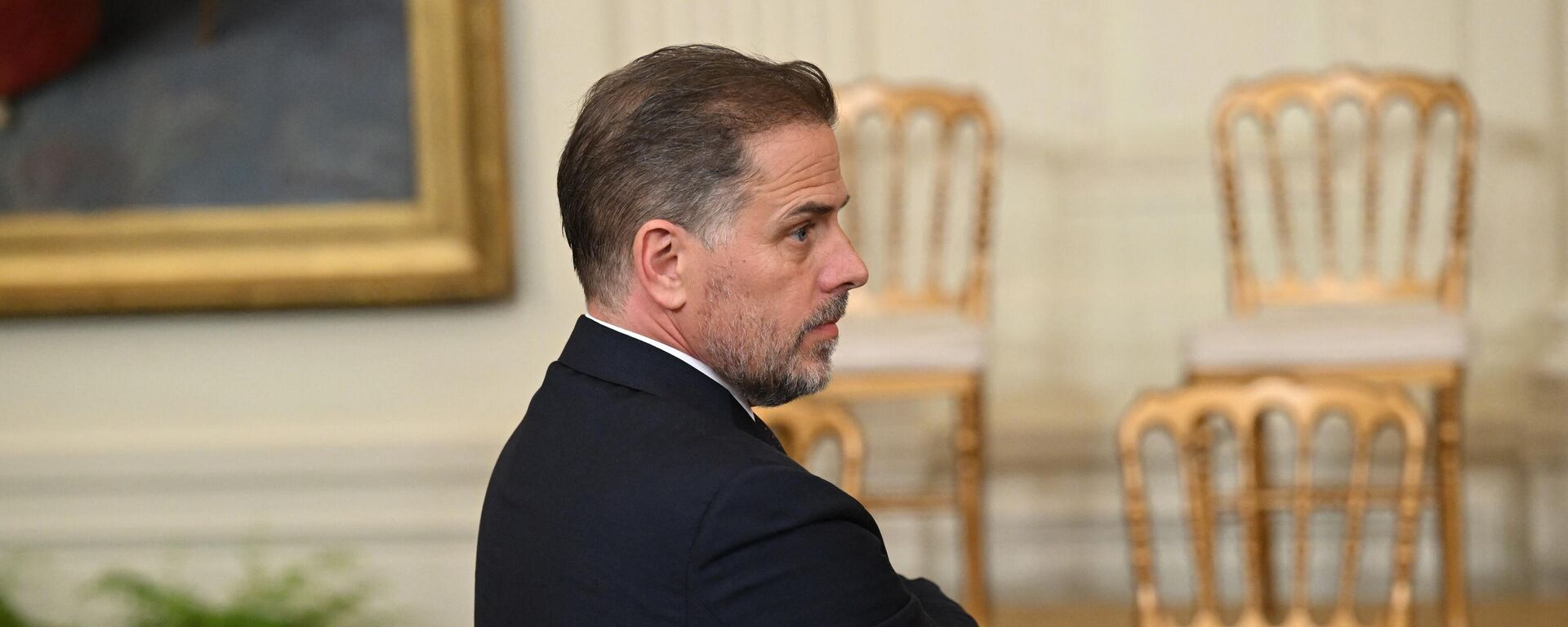 Hunter Biden attends a Presidential Medal of Freedom ceremony honoring 17 recipients, in the East Room of the White House in Washington, DC, July 7, 2022 - Sputnik International, 1920, 04.08.2022