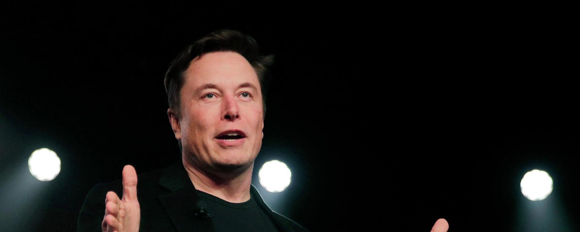 Tesla CEO Elon Musk speaks before unveiling the Model Y at Tesla's design studio in Hawthorne, Calif., March 14, 2019. - Sputnik International, 1920, 07.09.2022