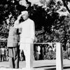 FILE - Jawaharlal Nehru salutes the flag as he becomes independent India's first prime minister on Aug. 15, 1947 during the Independence Day ceremony at Red Fort, New Delhi, India. FILE - Jawaharlal Nehru salutes the flag as he becomes independent India's first prime minister on Aug. 15, 1947 during the Independence Day ceremony at Red Fort, New Delhi, India. - Sputnik International