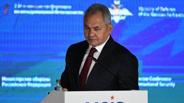 Russian Defense Minister Sergey Shoigu at X Moscow Conference on International Security, August 16 2022 - Sputnik International