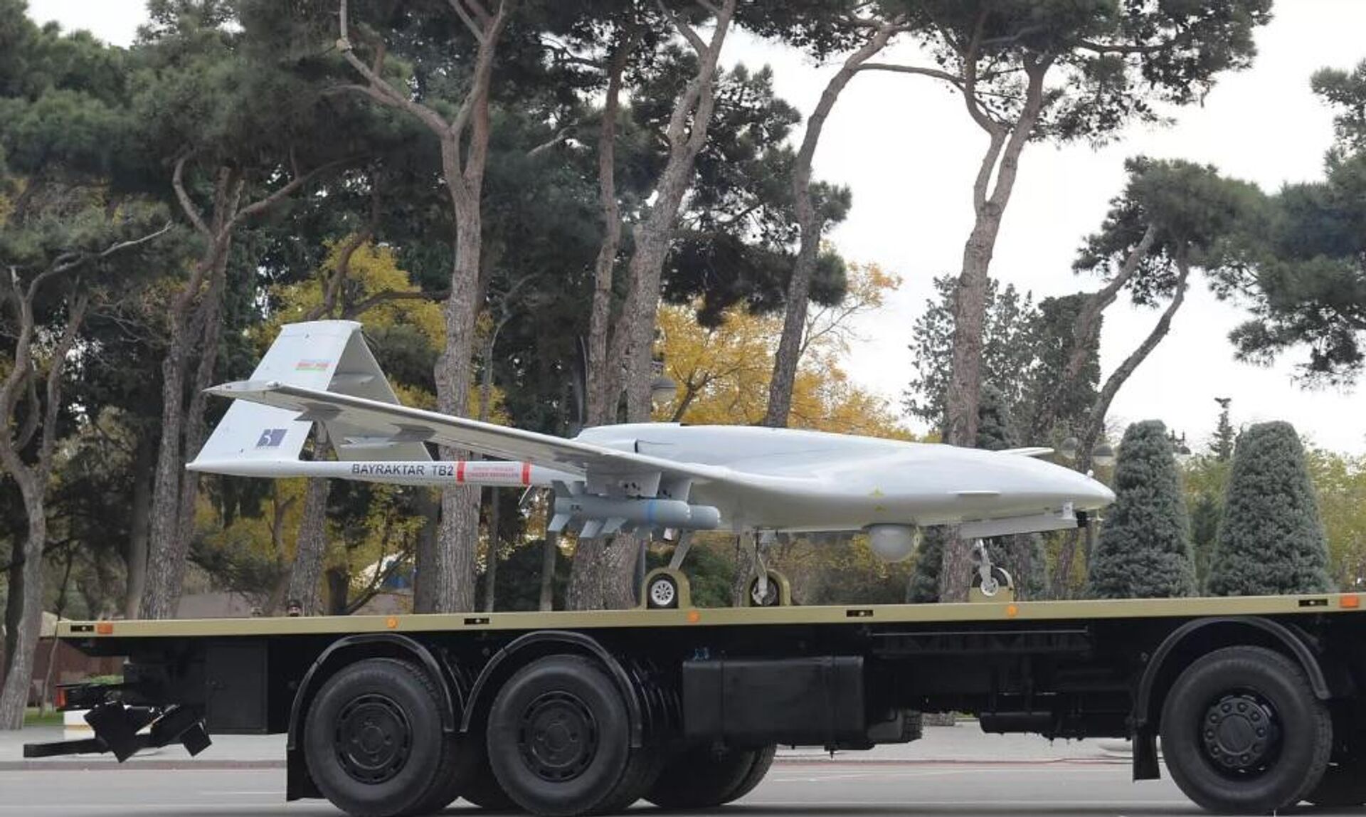 Bayraktar TB2 drone at a military parade - Sputnik International, 1920, 19.08.2022