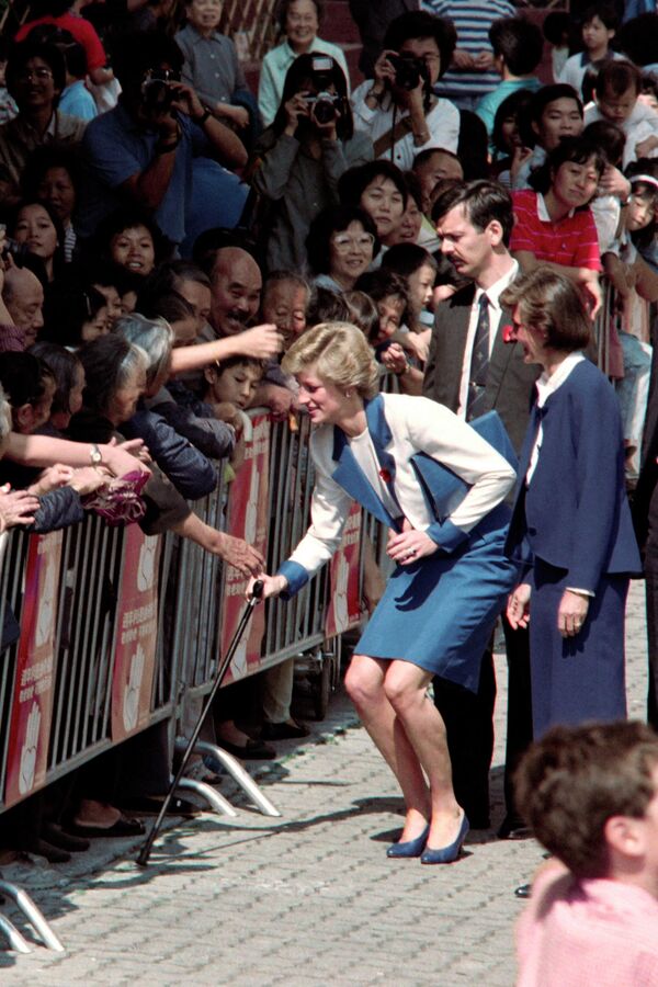 Princess Diana of Wales on a trip to Hong Kong - Sputnik International