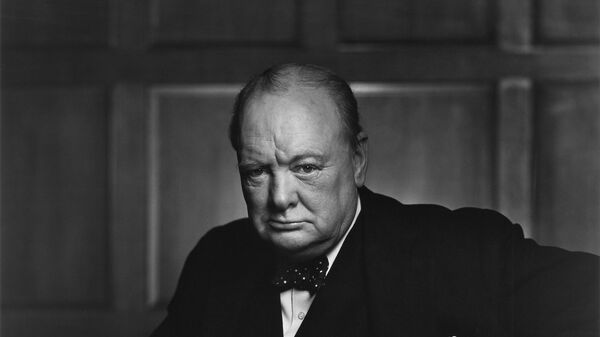 The famous Roaring Lion portrait of Sir Winston Churchill, taken by photographer Yousuf Karsh following his 1941 speech to the Canadian parliament - Sputnik International