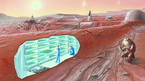 Concept Mars colony - Sputnik International
