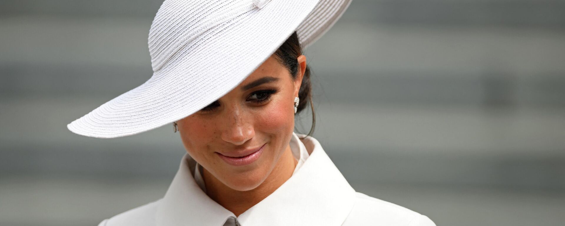 Meghan, Duchess of Sussex leaves after attending the National Service of Thanksgiving for The Queen's reign at Saint Paul's Cathedral in London on June 3, 2022 as part of Queen Elizabeth II's platinum jubilee celebrations - Sputnik International, 1920, 27.08.2022