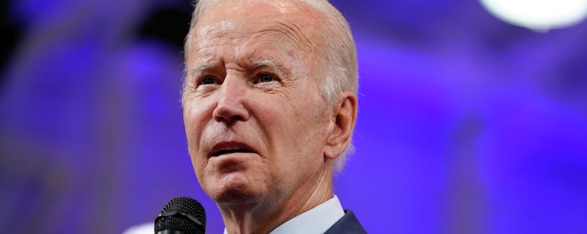 President Joe Biden speaks at the Arnaud C. Marts Center on the campus of Wilkes University, Tuesday, Aug. 30, 2022, in Wilkes-Barre, Pa. - Sputnik International, 1920, 19.09.2022