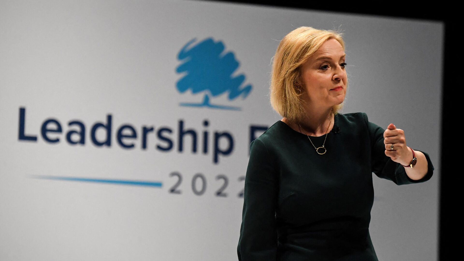 Contender to become the country's next Prime minister and leader of the Conservative party British Foreign Secretary Liz Truss speaks during a Conservative Party Hustings event in Perth, on August 16, 2022 - Sputnik International, 1920, 06.09.2022