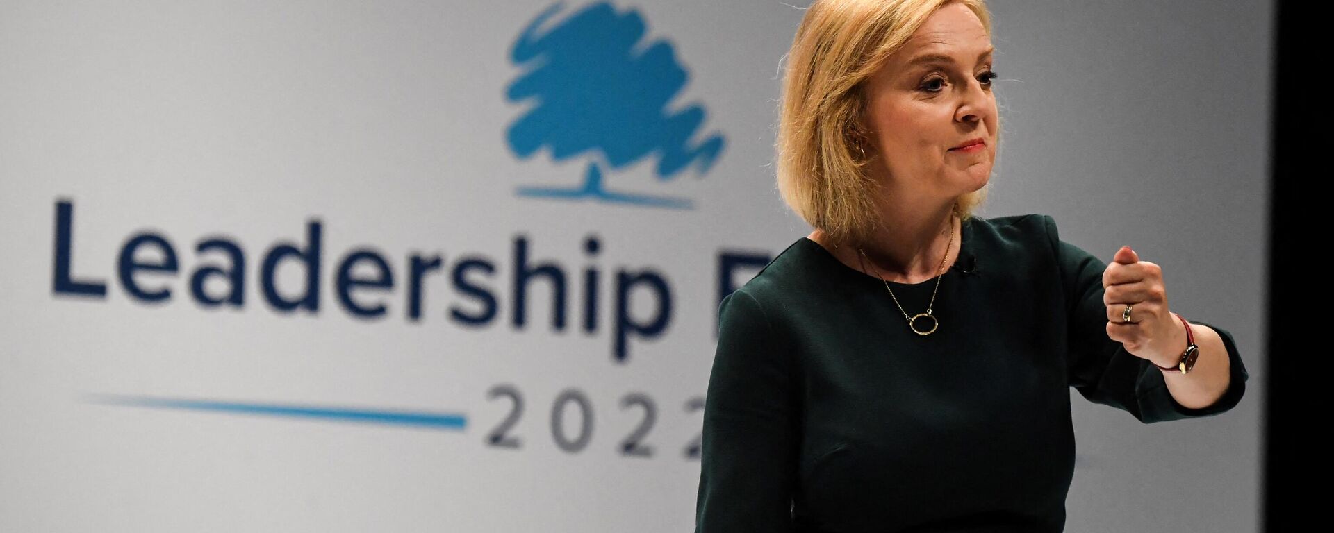 Contender to become the country's next Prime minister and leader of the Conservative party British Foreign Secretary Liz Truss speaks during a Conservative Party Hustings event in Perth, on August 16, 2022 - Sputnik International, 1920, 06.09.2022