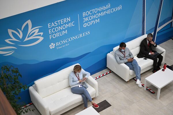Participants of the Eastern Economic Forum in Vladivostok. - Sputnik International