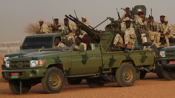 Sudanese soldiers from the Rapid Support Forces (File) - Sputnik International