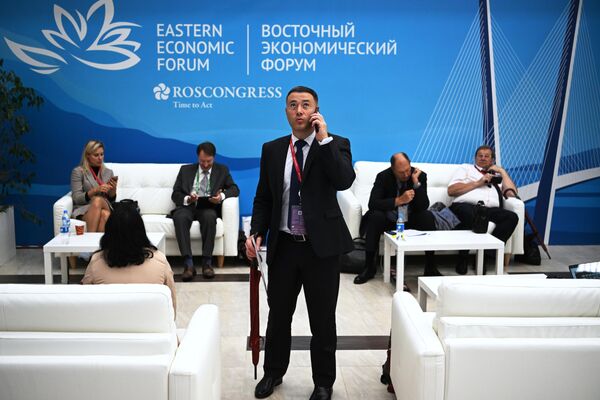 Participants of the Eastern Economic Forum in Vladivostok. - Sputnik International