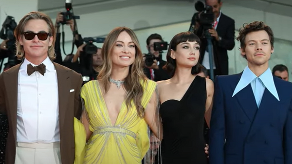 Don't Worry Darling cast at the Venice Film Festival - Sputnik International