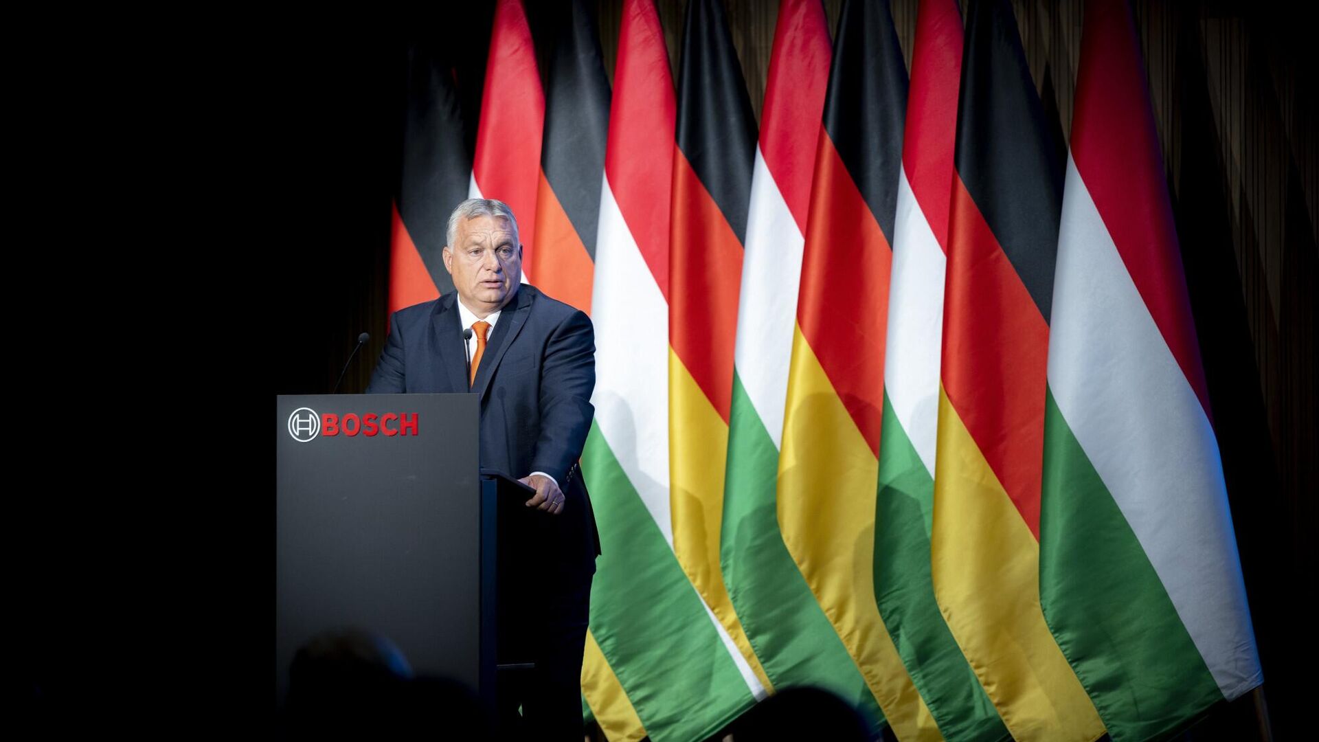 Hungarian Prime Minister Viktor Orban gives a speech at the Bosch Budapest Innovation Campus, September 8, 2022. - Sputnik International, 1920, 08.09.2022