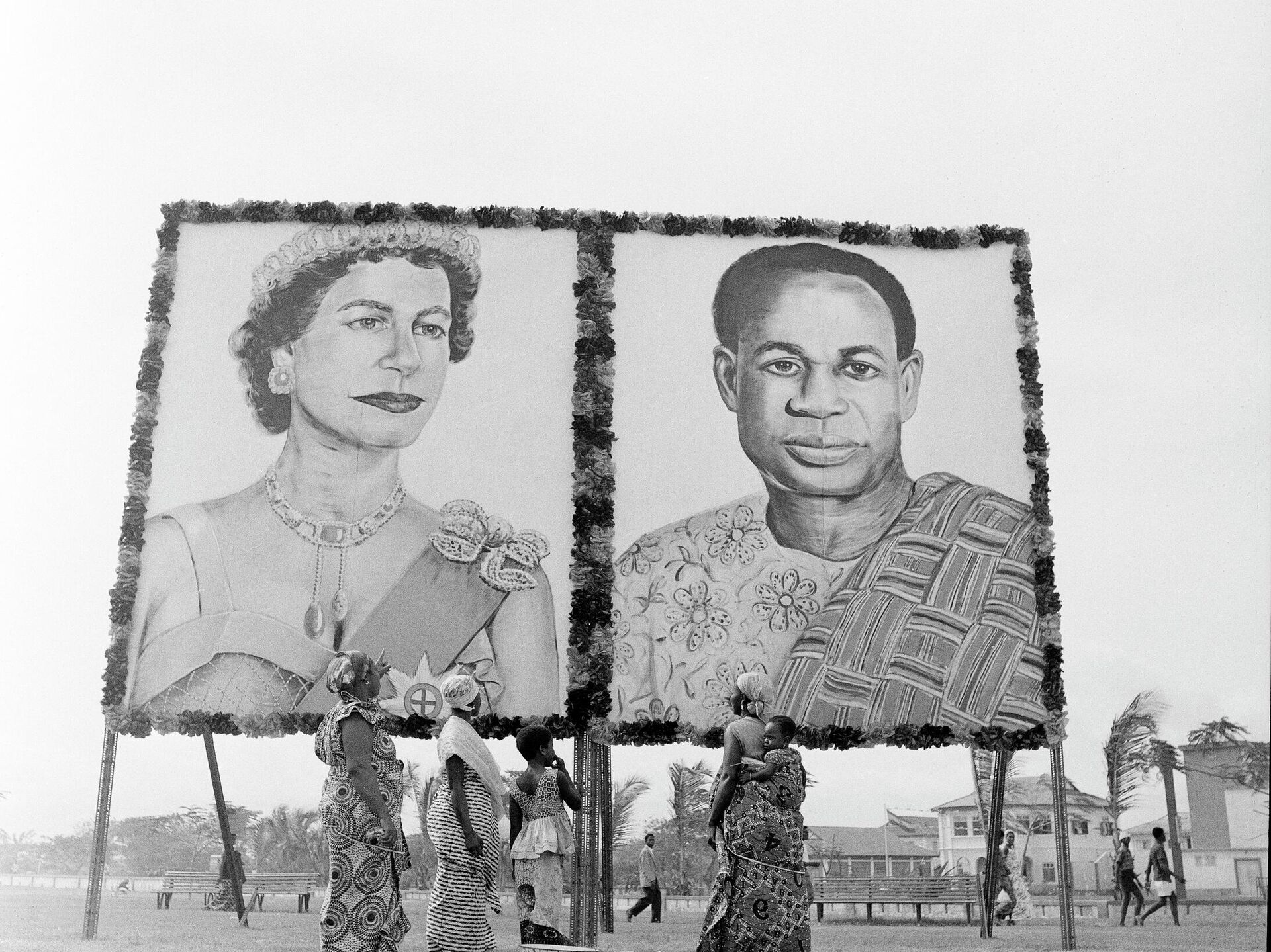 5 Historic photos showing Queen Elizabeth II meeting Ghana's presidents 