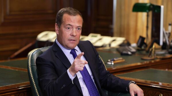 Deputy Chairman of the Russian Security Council Dmitry Medvedev  - Sputnik International