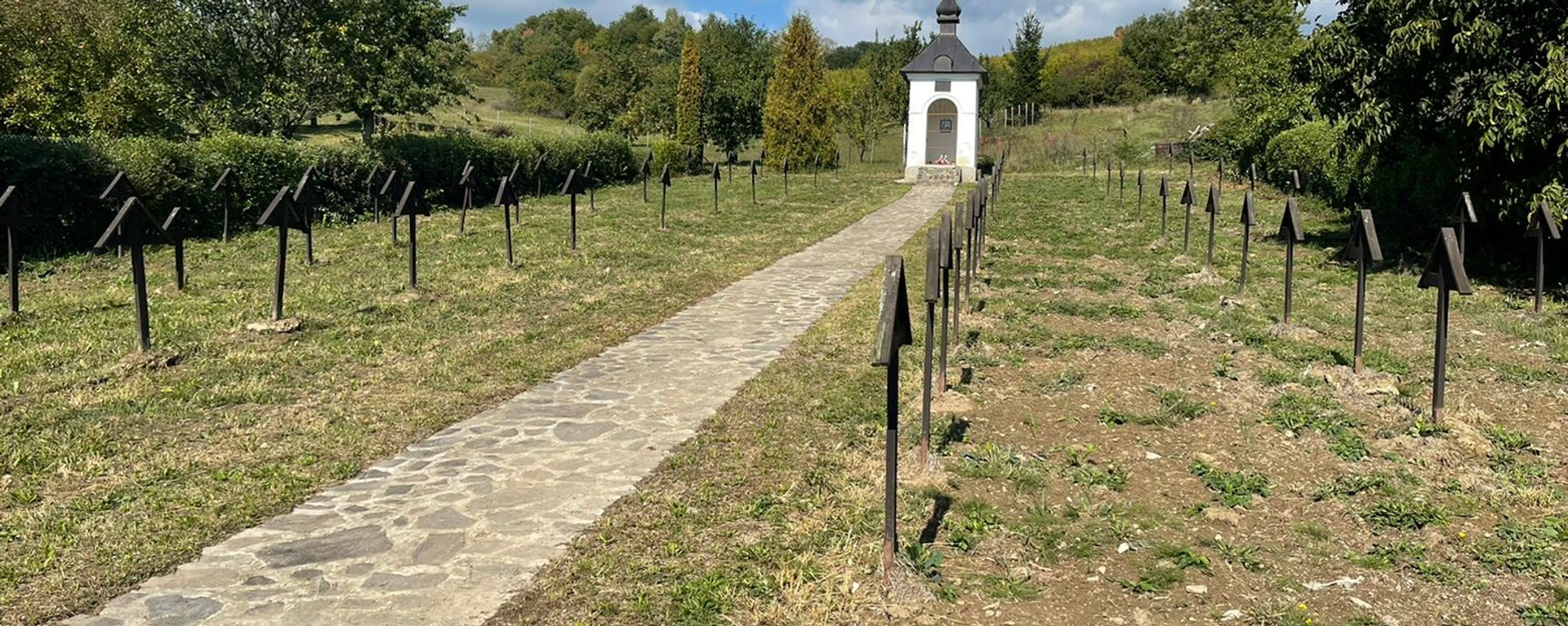 Cemetery containing final resting places of Imperial Russian Army soldiers in northeastern Slovakia that was vandalized by local authorities this summer. - Sputnik International, 1920, 15.09.2022