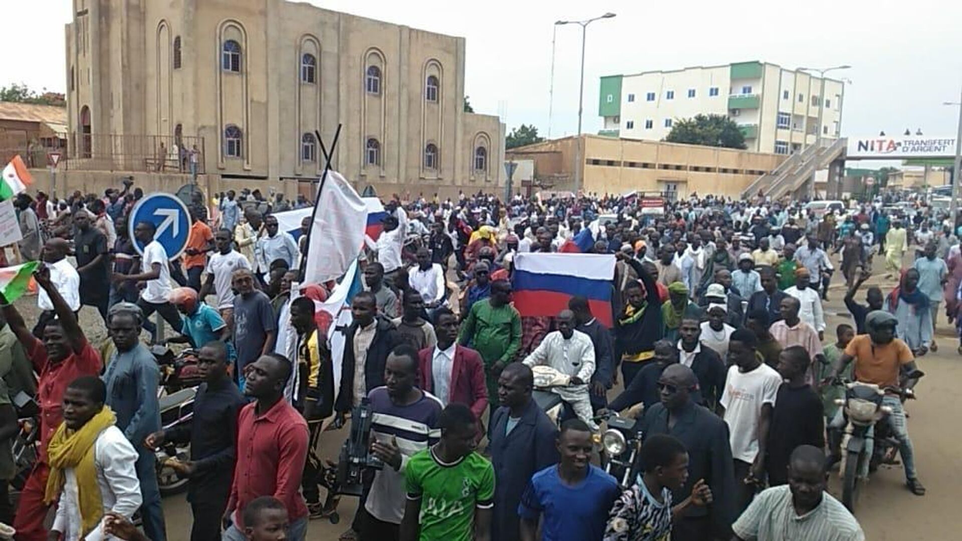 Protests against French military in Niger  - Sputnik International, 1920, 19.09.2022