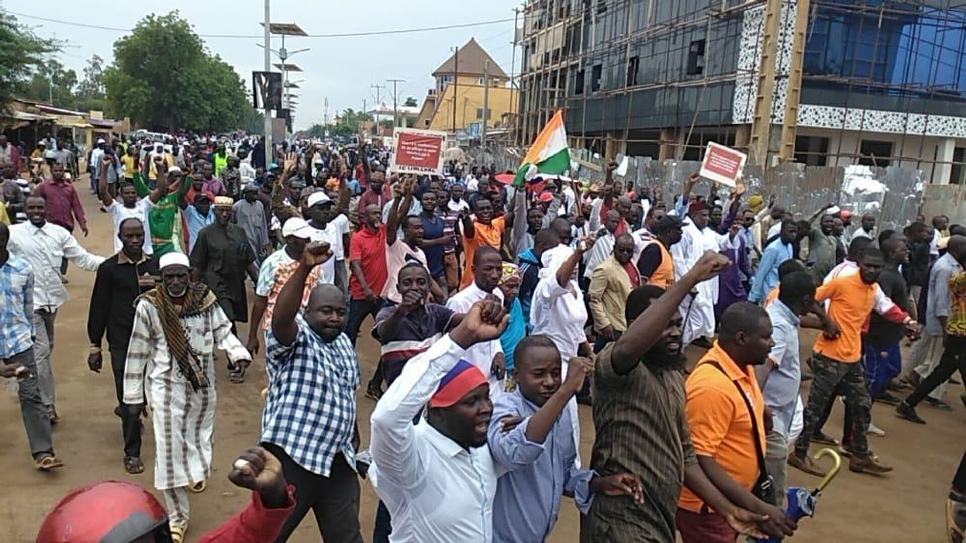 Protests against French military in Niger  - Sputnik International, 1920, 19.09.2022