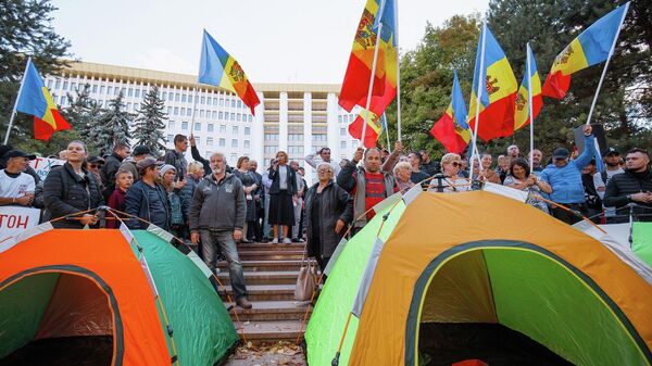 Chisinau protest - Sputnik International