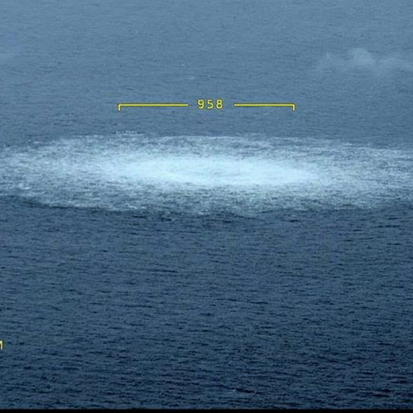 In this picture provided by Swedish Coast Guard, the gas leak in the Baltic Sea from Nord Stream photographed from the Coast Guard's aircraft on Wednesday, Sept. 27, 2022 In this picture provided by Swedish Coast Guard, the gas leak in the Baltic Sea from Nord Stream photographed from the Coast Guard's aircraft on Wednesday, Sept. 27, 2022 - Sputnik International