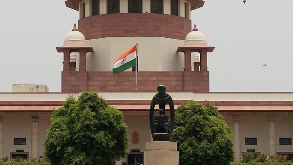 The Indian Supreme Court building is pictured in New Delhi on July 10, 2018. - Sputnik International