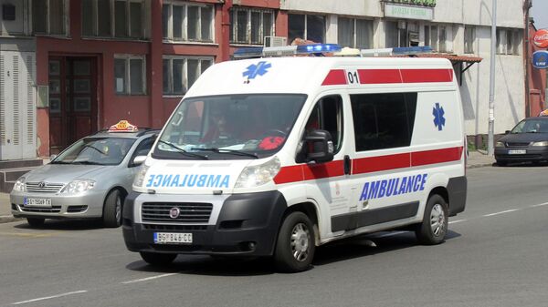  Fiat Ducato ambulance of Belgrade city emergency medical services. - Sputnik International