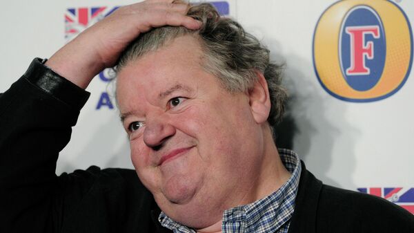 British actor and comedian Robbie Coltrane attends the British Comedy Awards in London on December 16, 2011. - Sputnik International