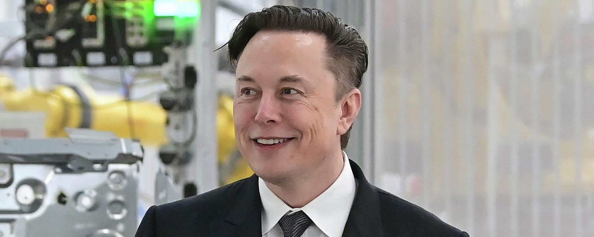 Tesla CEO Elon Musk attends the opening of the Tesla factory Berlin Brandenburg in Gruenheide, Germany, March 22, 2022. - Sputnik International, 1920, 20.10.2022