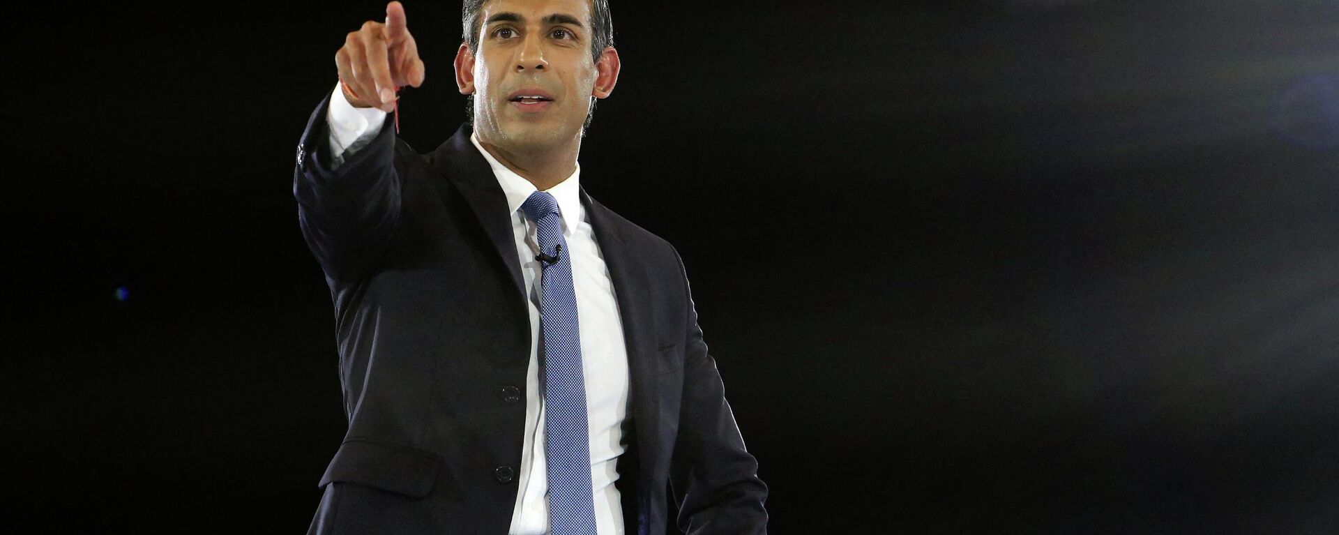 Rishi Sunak, Britain's former Chancellor of the Exchequer and a contender to become the country's next Prime Minister and leader of the Conservative party, answers questions as he takes part in the final Conservative Party Hustings event at Wembley Arena, in London, on August 31, 2022 - Sputnik International, 1920, 24.10.2022