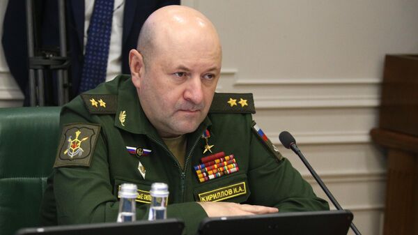 Russian Radiation, Chemical and Biological Defense Troops chief Igor Kirillov. File photo. - Sputnik International