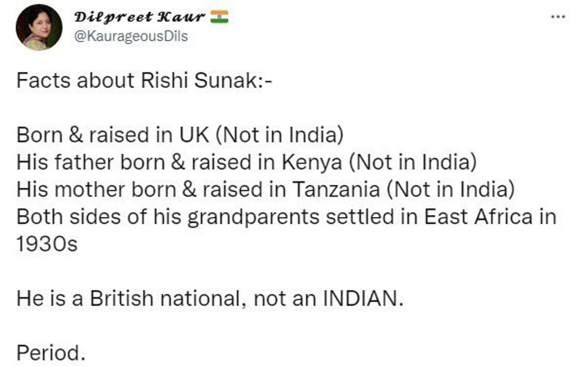 Sunak not Indian - Sputnik International, 1920, 25.10.2022