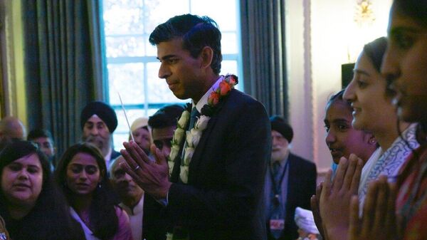 Rishi Sunak at Diwali reception in No10 - Sputnik International