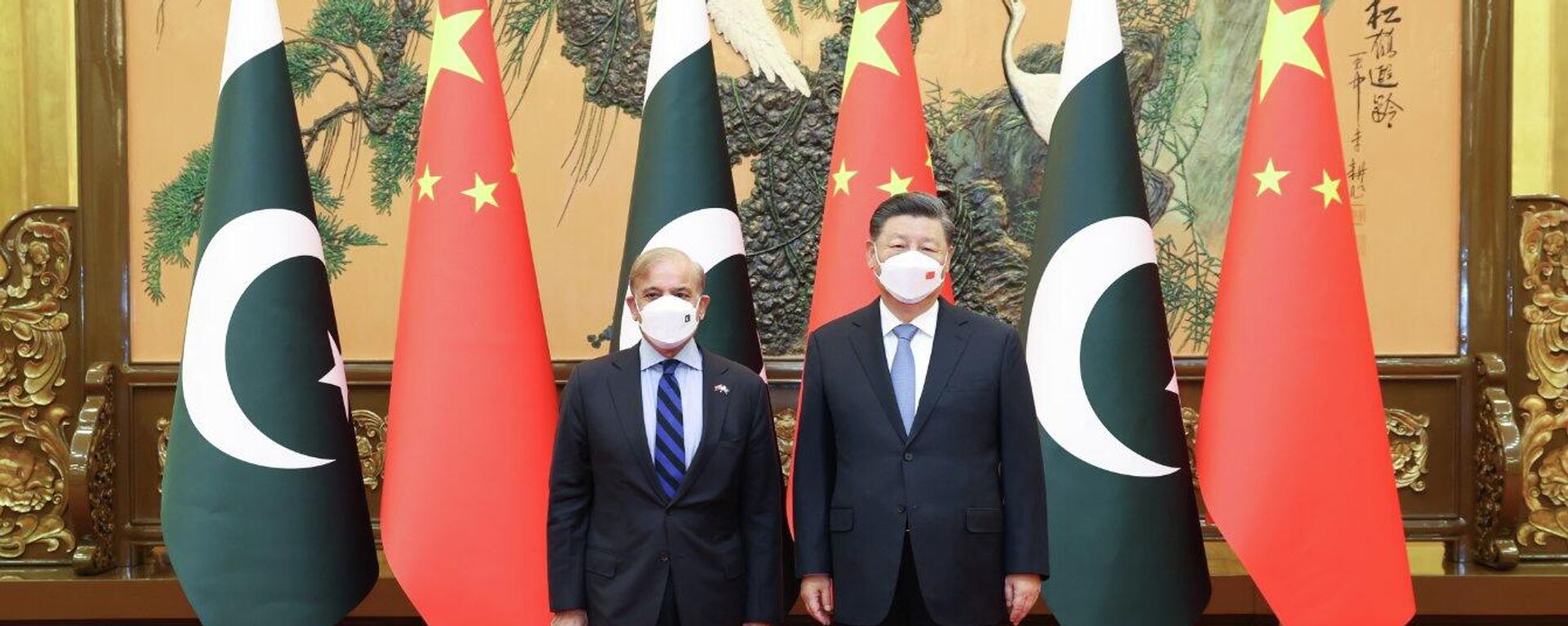 President Xi Jinping had a very good meeting with Prime Minister Shehbaz Sharif of Pakistan on his official visit to China, Beijing says. - Sputnik International, 1920, 03.11.2022
