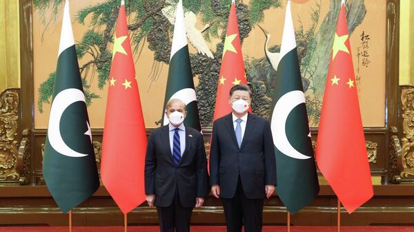 President Xi Jinping had a very good meeting with Prime Minister Shehbaz Sharif of Pakistan on his official visit to China, Beijing says. - Sputnik International