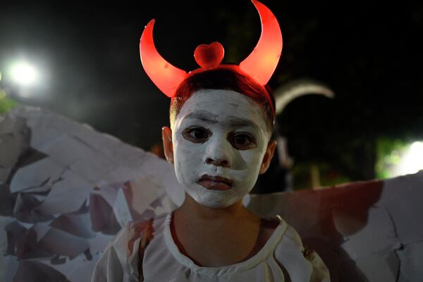 Парад La Calabiuza во время Дня мертвых в Тонакатепеке, Сальвадор - Sputnik International