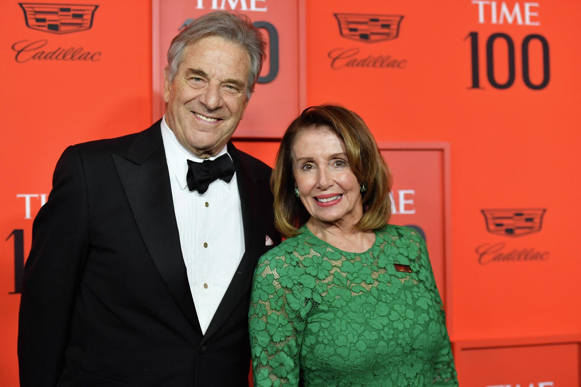 In this file photo taken on April 23, 2019,  US Speaker of the House of Representatives Nancy Pelosi (R) and husband Paul Pelosi arrive for the Time 100 Gala at Lincoln Center in New York. - Sputnik International, 1920, 05.11.2022