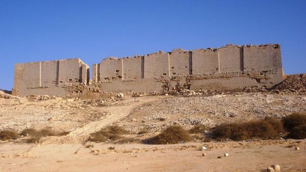 North facade of the Osiris Temple ruin in Taposiris Magna, west of Alexandria, facing the sea - Sputnik International