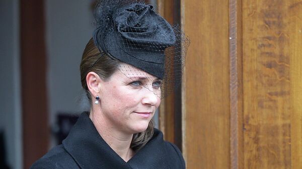 Princess Martha Louise of Norway leaves the protestant church after a funeral service for the late husband of Princess Benedikte, Prince Richard of Sayn-Wittgenstein-Berleburg, in Bad Berleburg, Germany, Tuesday, March 21, 2017. - Sputnik International