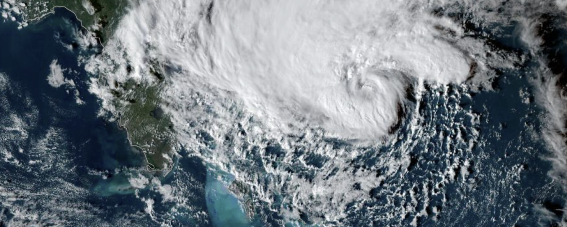 NOAA satellite image of Tropical Storm Nicole off the coast of Florida on Tuesday, November 8, 2022 - Sputnik International, 1920, 29.08.2023