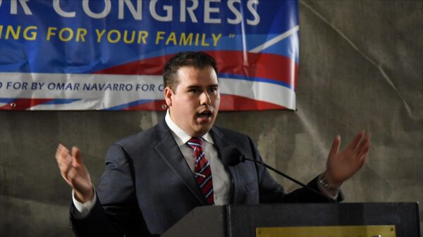 Omar Navarro, a Republican candidate for the seat of California's 43rd congressional district against longtime Democratic Congresswoman Maxine Waters.
 - Sputnik International