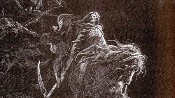 Death on the Pale Horse. Painting by Gustave Dore, 1865. - Sputnik International